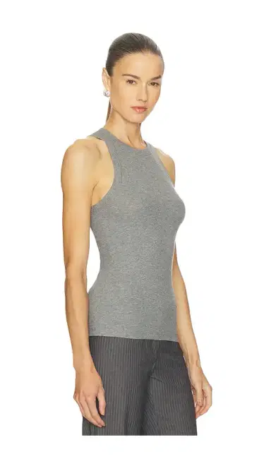 Aya Muse Simple High Neck Tank Top | Thumbnail 2 Aya Muse Simple High Neck Tank Top | Thumbnail 2