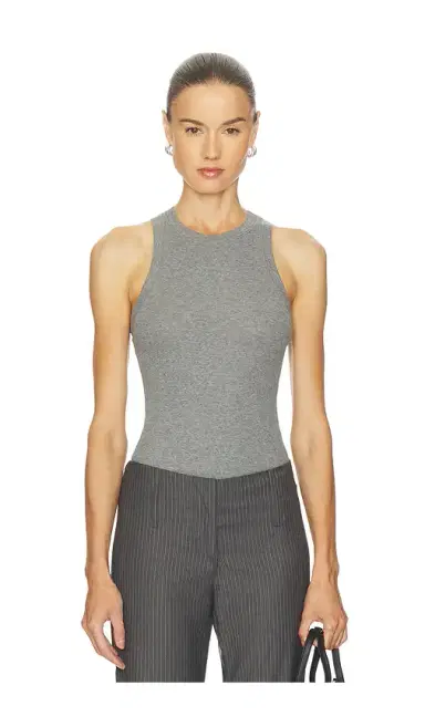 Aya Muse Simple High Neck Tank Top | Thumbnail 1 Aya Muse Simple High Neck Tank Top | Thumbnail 1