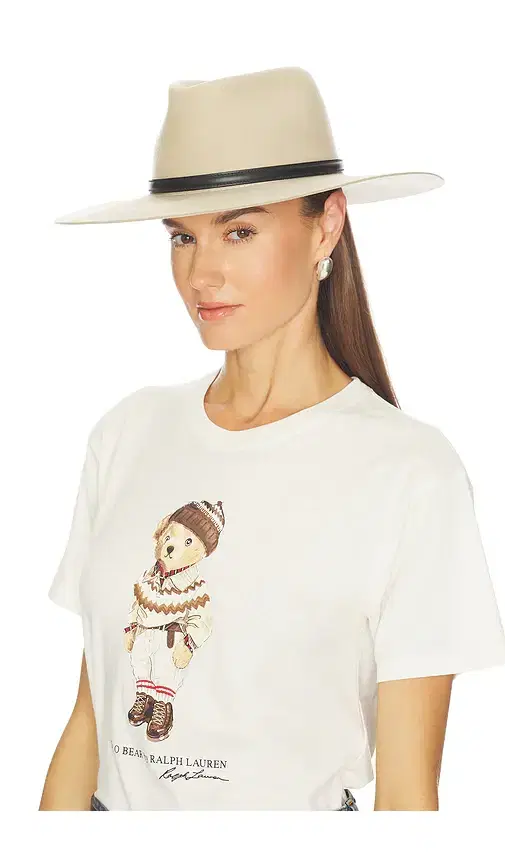 JANESSA LEONE Beck Fedora Hat