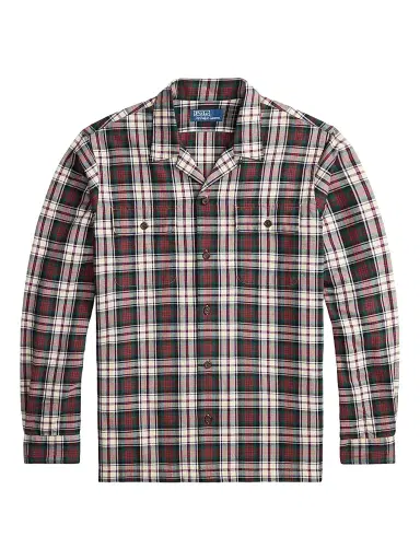 Polo Ralph Lauren Men's Plaid Brushed Cotton Oxford Shirt | Thumbnail 1 Polo Ralph Lauren Men's Plaid Brushed Cotton Oxford Shirt | Thumbnail 1