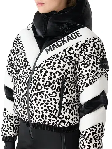 Mackage Women's Kairi Leopard Puffer Jacket | Thumbnail 5 Mackage Women's Kairi Leopard Puffer Jacket | Thumbnail 5