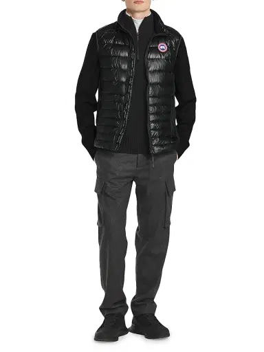 Canada Goose Men's Hybridge Lite Puffer Vest - Black | Thumbnail 2 Canada Goose Men's Hybridge Lite Puffer Vest - Black | Thumbnail 2