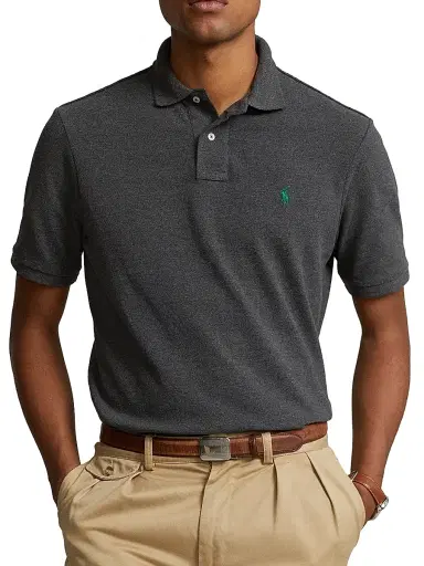 Polo Ralph Lauren Men's Cotton Mesh Polo Shirt | Thumbnail 2