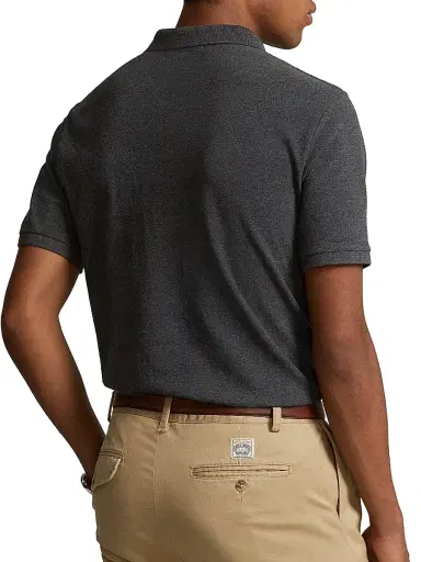 Polo Ralph Lauren Men's Cotton Mesh Polo Shirt | Thumbnail 3