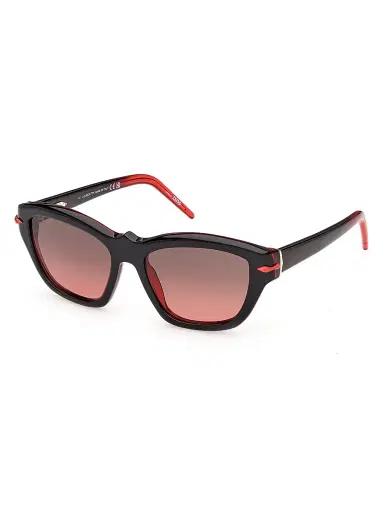 Christian Louboutin Women's Kate 53MM Rectangular Sunglasses - Black Silver | Thumbnail 1 Christian Louboutin Women's Kate 53MM Rectangular Sunglasses - Black Silver | Thumbnail 1