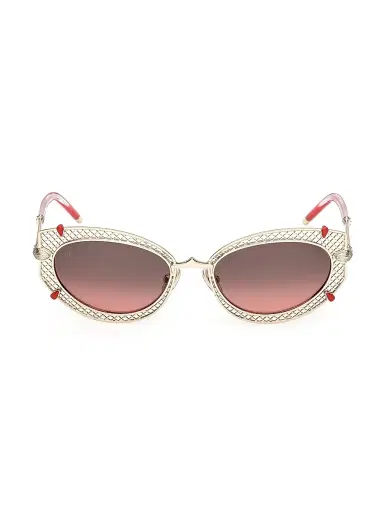 Christian Louboutin Women's Dolly 54MM Oval Sunglasses | Thumbnail 2