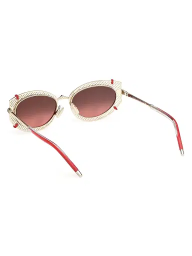 Christian Louboutin Women's Dolly 54MM Oval Sunglasses | Thumbnail 4