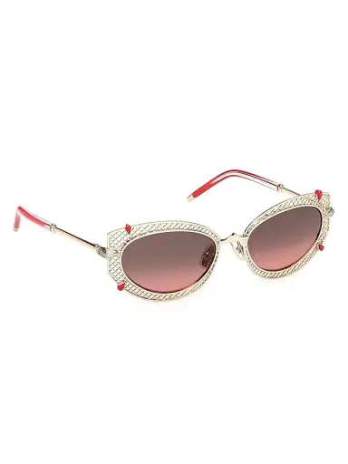 Christian Louboutin Women's Dolly 54MM Oval Sunglasses | Thumbnail 8