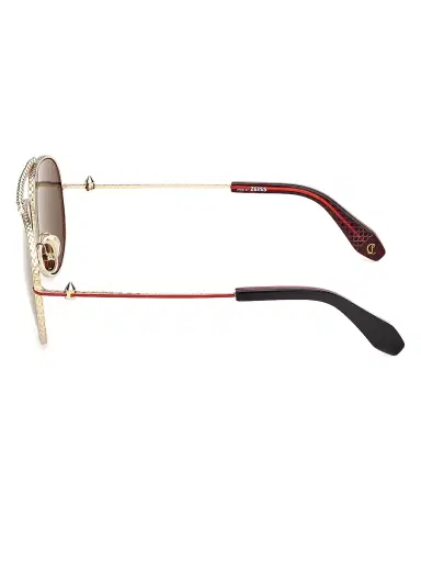 Christian Louboutin Men's Greggo 61MM Aviator Sunglasses | Thumbnail 3