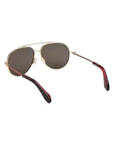Christian Louboutin Men's Greggo 61MM Aviator Sunglasses | Thumbnail 4