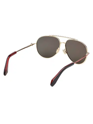 Christian Louboutin Men's Greggo 61MM Aviator Sunglasses | Thumbnail 6