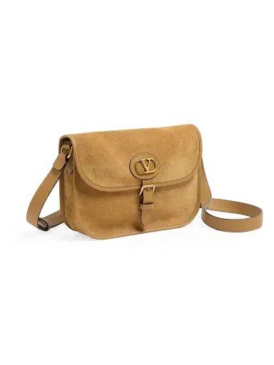 Valentino Men's Antibes Suede Shoulder Bag | Thumbnail 5 Valentino Men's Antibes Suede Shoulder Bag | Thumbnail 5