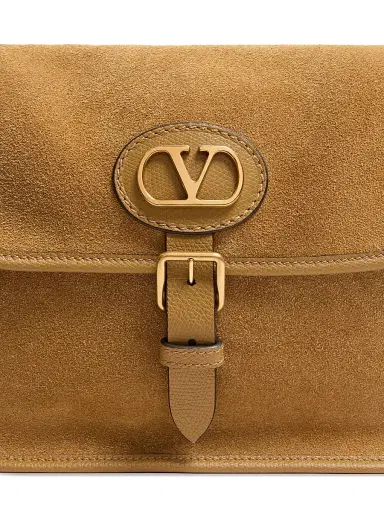 Valentino Men's Antibes Suede Shoulder Bag | Thumbnail 8 Valentino Men's Antibes Suede Shoulder Bag | Thumbnail 8