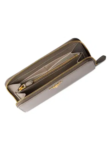 Prada Women's  Saffiano Leather Wallet - Beige | Thumbnail 2