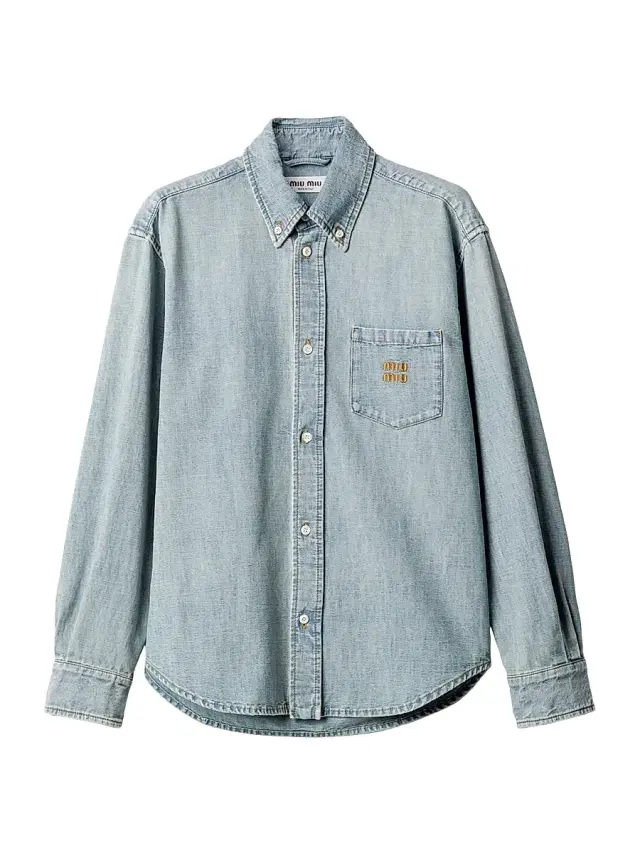 Women's Chambray Shirt - Blue