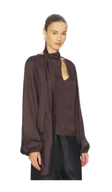 WeWoreWhat Wrap Neck Tie Top | Thumbnail 2 WeWoreWhat Wrap Neck Tie Top | Thumbnail 2