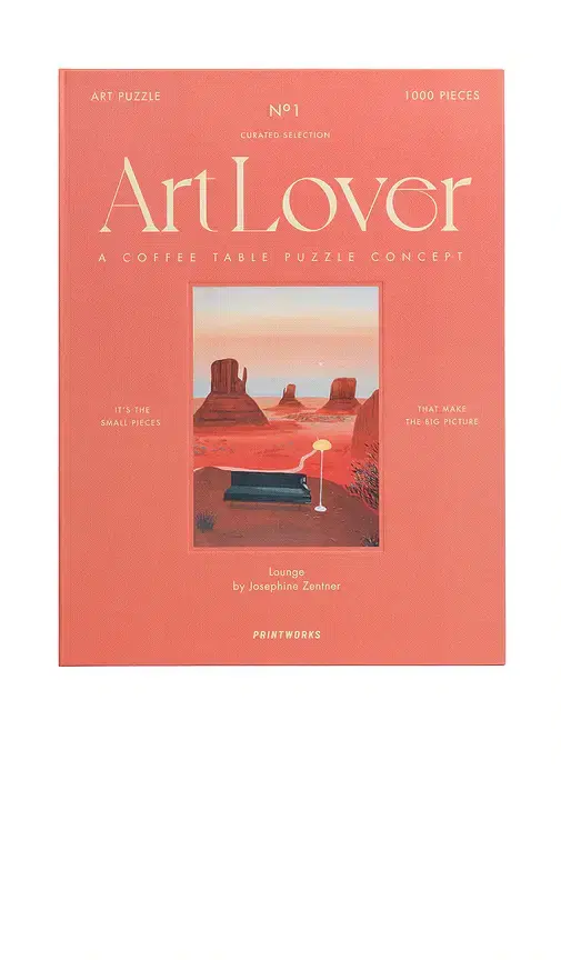 Printworks Art Lover Book Puzzle 1000 Pieces