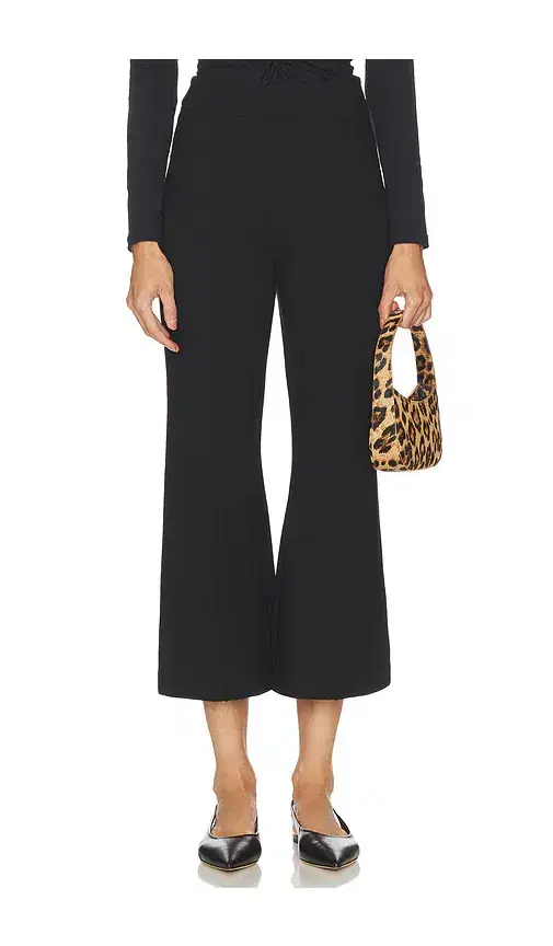 susana monaco Double Knit Crop Pant