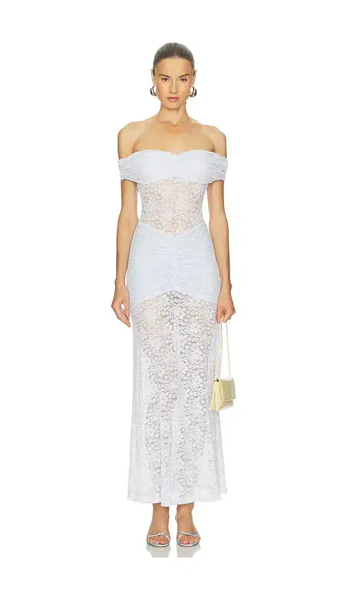 Runaway The Label Vaneya Lace Maxi Dress