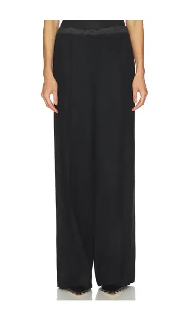 Vince Mid Rise Satin Combo Pull On Pant | Thumbnail 1