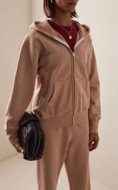 Les Tien Heavyweight Cotton Zip-Up Hoodie | Thumbnail 2