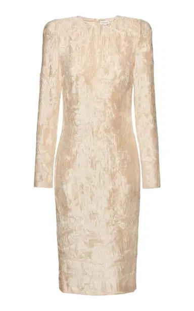 Magda Butrym Crushed Velvet Midi Dress | Thumbnail 1