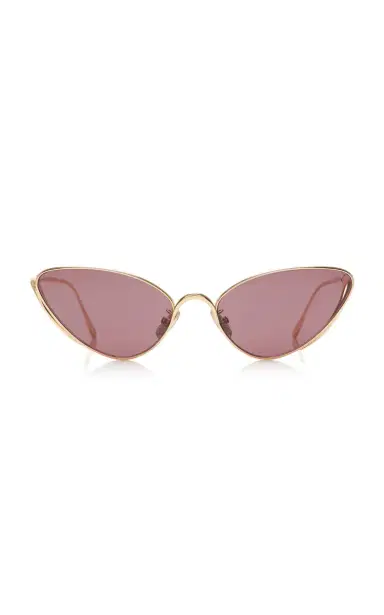 Loewe Shooting Star Cat-Eye Metal Sunglasses | Thumbnail 1