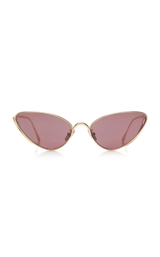 Loewe Shooting Star Cat-Eye Metal Sunglasses