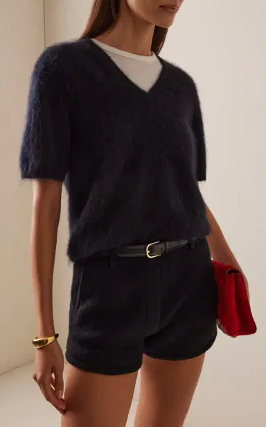 Lisa Yang Lovisa Brushed Cashmere T-Shirt | Thumbnail 2