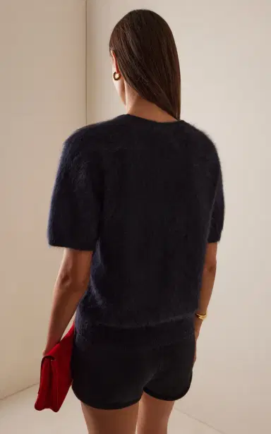 Lisa Yang Lovisa Brushed Cashmere T-Shirt | Thumbnail 4