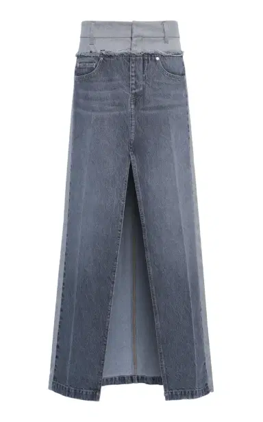 Stella McCartney Trouser-Waist Denim Maxi Skirt | Thumbnail 6 Stella McCartney Trouser-Waist Denim Maxi Skirt | Thumbnail 6