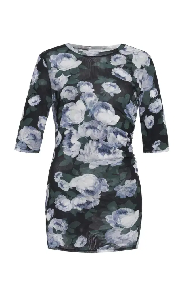 Stella McCartney Bunch Of Roses Mesh Top