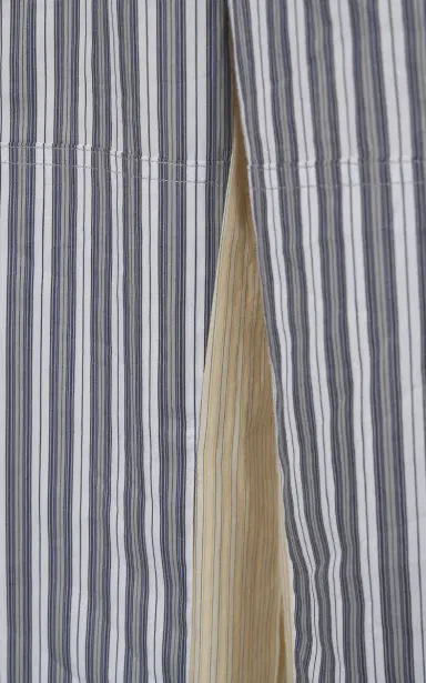 Stella McCartney Striped Cotton Wide-Leg Pants | Thumbnail 5 Stella McCartney Striped Cotton Wide-Leg Pants | Thumbnail 5
