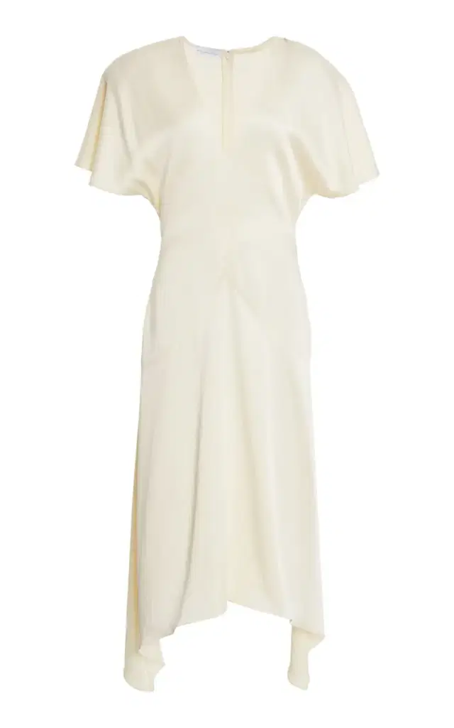 Envers Satin V-Neck Dress