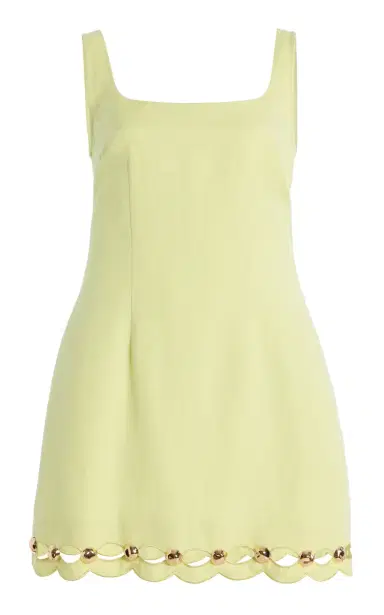 Simkhai Lindley Embellished Cutout Linen-Blend Midi Dress | Thumbnail 6 Simkhai Lindley Embellished Cutout Linen-Blend Midi Dress | Thumbnail 6