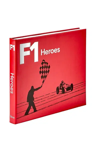 Graphic Image F1 Heroes Leather Hardcover Book - Red | Thumbnail 4 Graphic Image F1 Heroes Leather Hardcover Book - Red | Thumbnail 4
