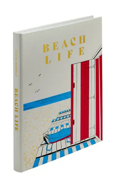 Graphic Image Beach Life Leather Hardcover Book - Multi | Thumbnail 4