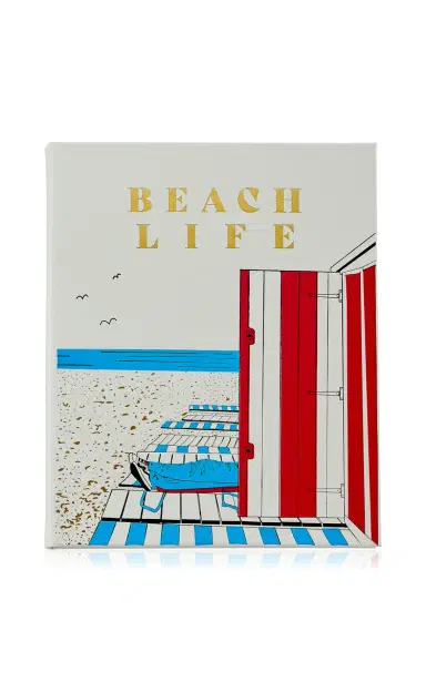 Graphic Image Beach Life Leather Hardcover Book - Multi | Thumbnail 5