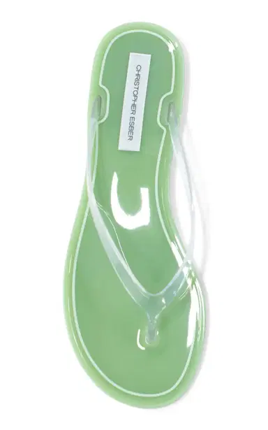 Christopher Esber Jo PVC Flip Flop Sandals | Thumbnail 4 Christopher Esber Jo PVC Flip Flop Sandals | Thumbnail 4
