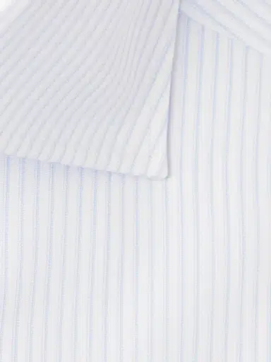 Zegna Cutaway-Collar Striped Trofeo™ Shirt - Men | Thumbnail 4