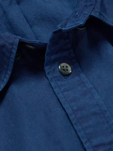 Blue Blue Japan Button-Down Collar Indigo-Dyed Cotton Oxford Shirt - Men | Thumbnail 5 Blue Blue Japan Button-Down Collar Indigo-Dyed Cotton Oxford Shirt - Men | Thumbnail 5