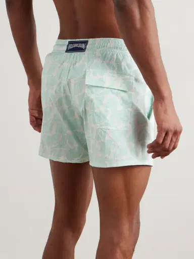 Vilebrequin Moorise Straight-Leg Mid-Length Printed Swim Shorts - Men | Thumbnail 3