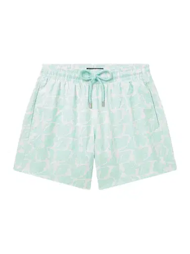Vilebrequin Moorise Straight-Leg Mid-Length Printed Swim Shorts - Men | Thumbnail 1