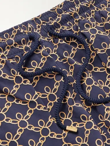 Vilebrequin Moorise Straight-Leg Mid-Length Printed Recycled Swim Shorts - Men | Thumbnail 4