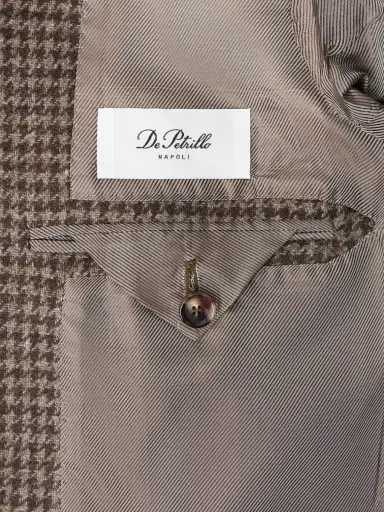 De Petrillo Posillipo Houndstooth Wool-Tweed Blazer - Men | Thumbnail 5