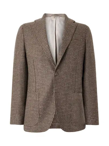De Petrillo Posillipo Houndstooth Wool-Tweed Blazer - Men | Thumbnail 1