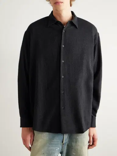 A.PRESSE Wool Shirt - Men | Thumbnail 3