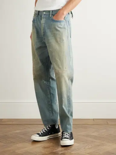 A.PRESSE No. 37 Straight-Leg Distressed Jeans - Men | Thumbnail 3