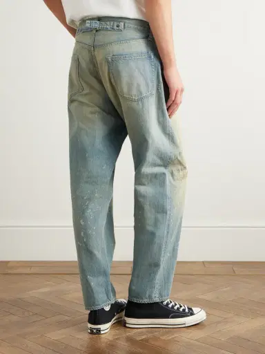 A.PRESSE No. 37 Straight-Leg Distressed Jeans - Men | Thumbnail 4