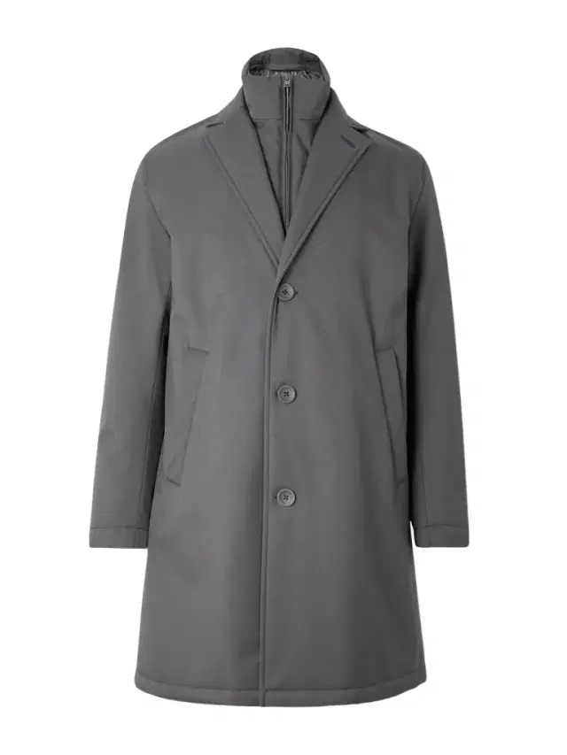 Shell Coat With Detachable Gilet - Men